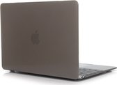 Mobigear Laptophoes geschikt voor Apple MacBook Pro 15 Inch (2016-2019) Hoes Hardshell Laptopcover MacBook Case | Mobigear Glossy - Grijs - Model A1707 / A1990