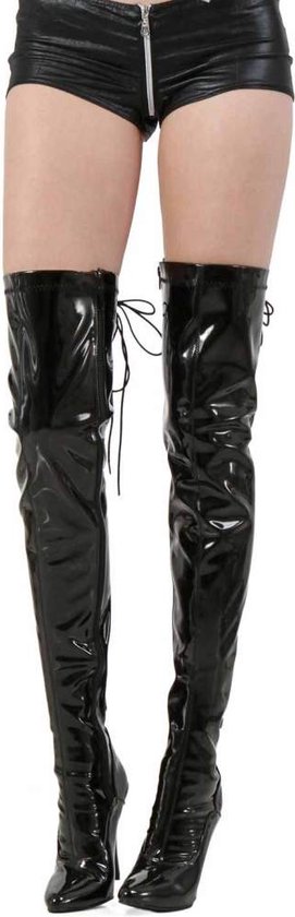 Soisbelle Bottines Vernies Simili Cuir 89526 Zwart Taille 36