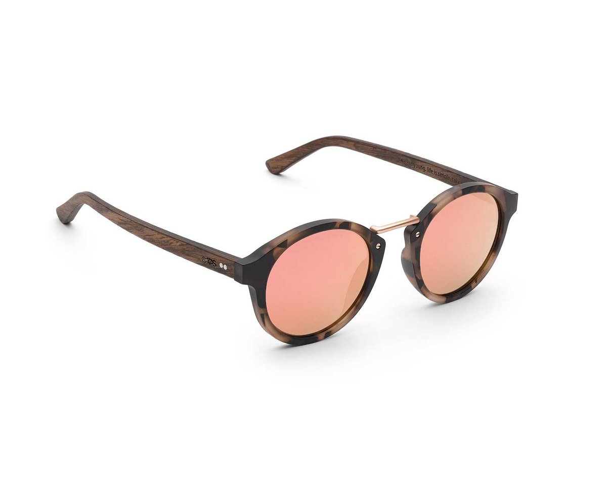 Houten Zonnebril Rhea 2.0 - Walnoot