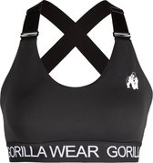Gorilla Wear Colby Sportbeha - Zwart - L