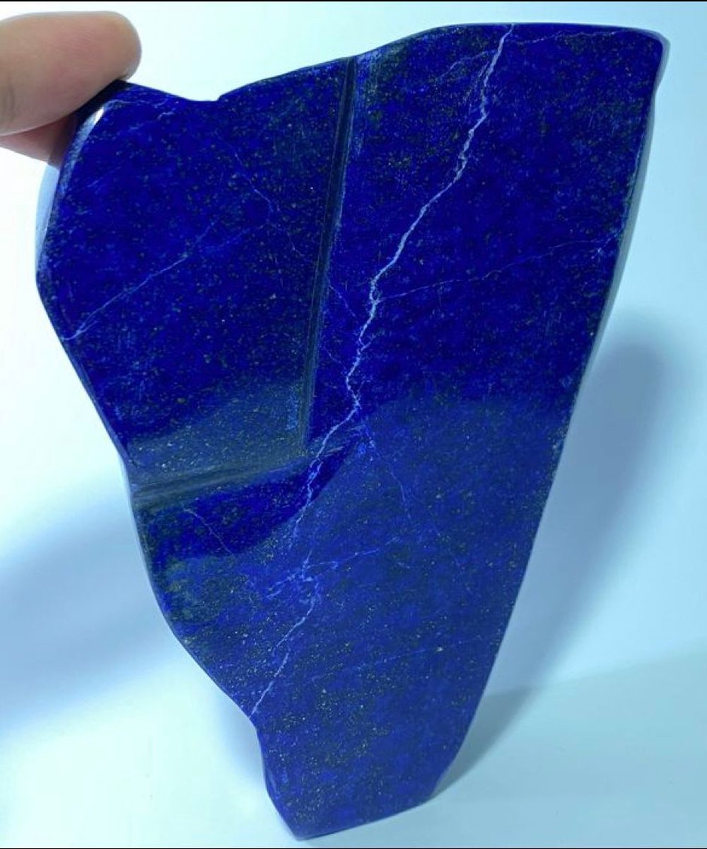 A+++ Lapis Lazuli Steen - 1kg tot 5kg - Vrije Vorm - Zelfstaand - Blauw - Energy - Helend