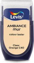 Levis Ambiance - Kleurtester - Mat - Clear Orange C40 - 0.03L