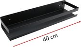Etagère / Etagère Rack noir mat 40cm