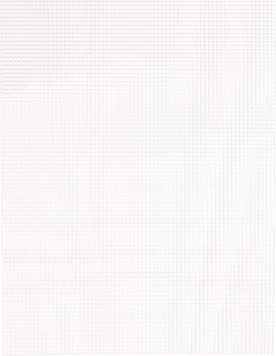 Vaessen Creative Plastic Stramien - 34x26cm - Transparent - 12 stuks
