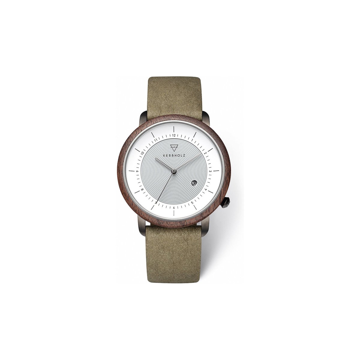 Kerbholz Herren-Uhren Analog Solar One Size 88587219