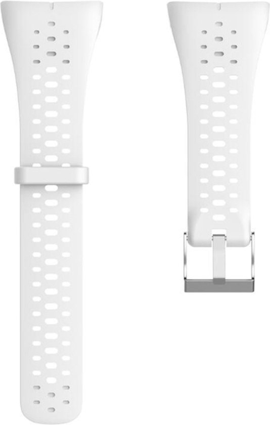 Bracelet en Siliconen (blanc), adapté aux Polar M400 et Polar M430