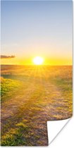 Affiche Soleil - Nature - Paysage - 75x150 cm