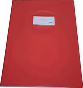Bronyl schriftomslag ft 21 x 29,7 cm (A4), rood 10 stuks