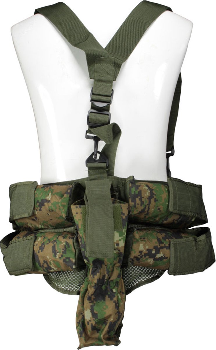 Fostex Paintball carrier xtreme vest digital WDL camo