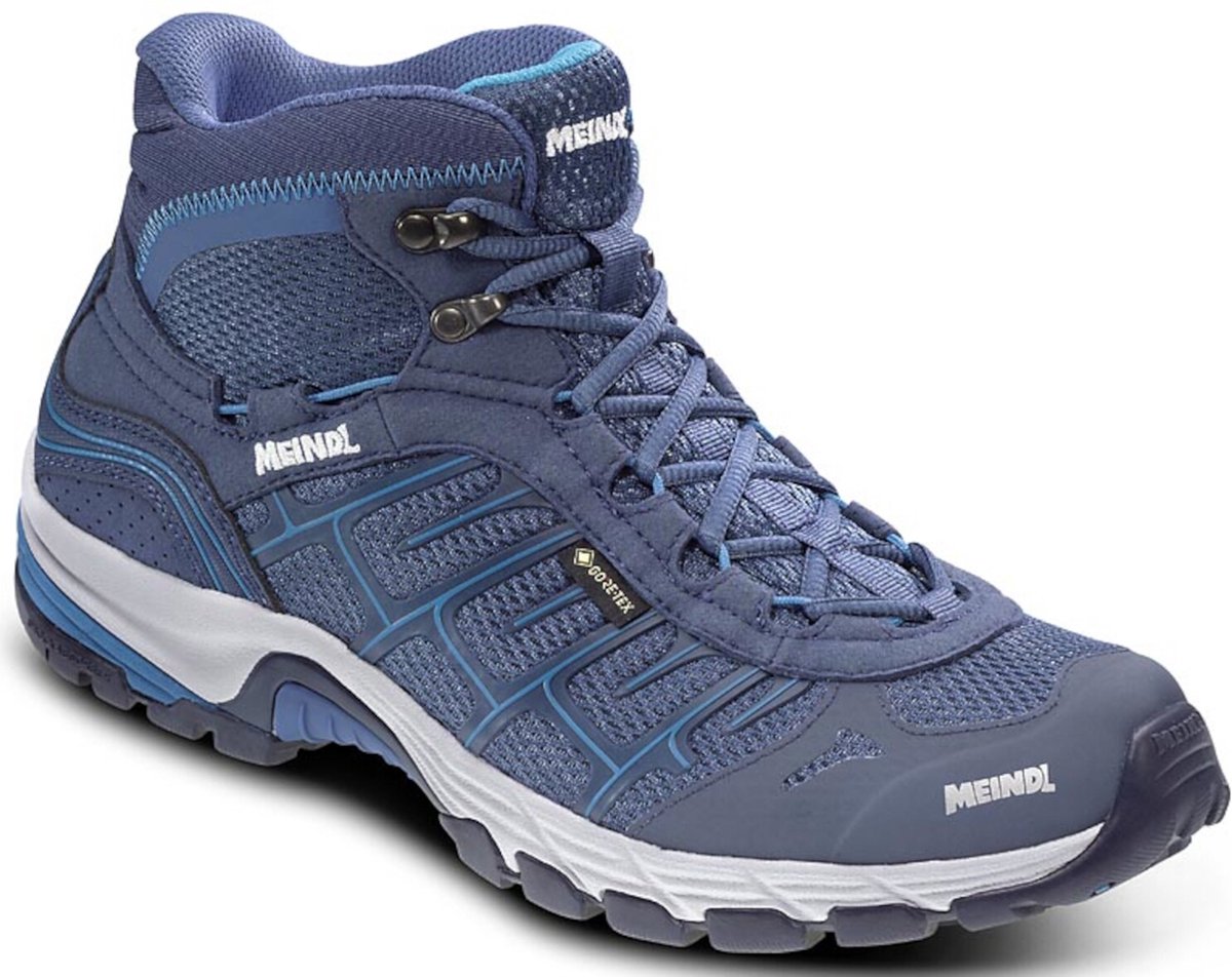 Meindl Quebec Mid Gore-tex Dames Wandelschoenen 5557-09 Kleur Blauw