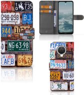 Wallet Book Case Nokia G10 | G20 GSM Hoesje Kentekenplaten