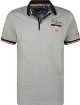 Geographical Norway Denim Polo Shirt Zwart Kblended - XXL