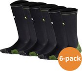 Xtreme Sockswear Compressie Sokken Hardlopen - 6 paar Hardloopsokken - Multi Black - Compressiesokken - Maat 42/45