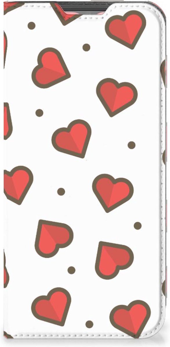 Samsung Galaxy A13 (4G) Hoesje met Magneet Hearts