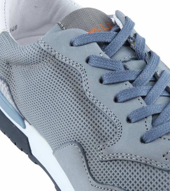 Van Lier - Moderne Herensneaker Lichtblauw - Schoenmaat 40cm - Leer Heren  Veterschoenen | bol.com