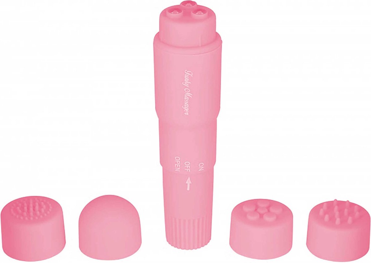 Goedkoopste ToyJoy Funky Massager - Vibrator - Roze - Ø 25 mm
