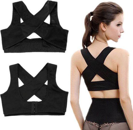 Dames Rugband - maat M - beige