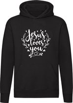 Jesus Loves You Sweater | Jezus | Christendom | Christenen | Geloof | God | Trui | Hoodie |  cadeau | kado  | Unisex