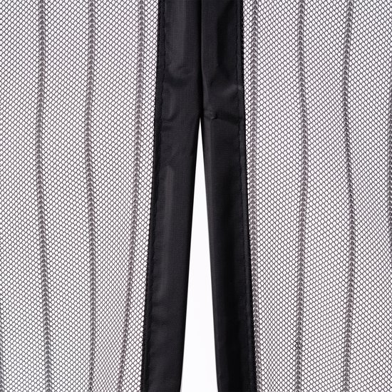 O’DADDY® Deurgordijn Deluxe Polyester – Magnetisch Vliegengordijn - Eenvoudige Installatie – Insectenhor - Deurhor Zwart - 92x230 cm