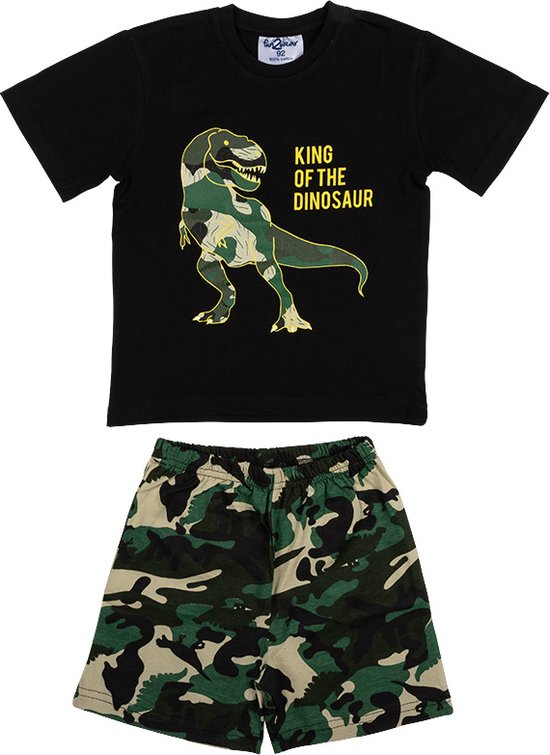 Fun2wear - kinder - jongens - shortama - Dinosaurus