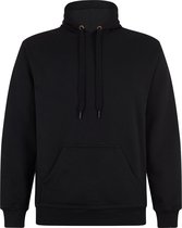 Capuchon sweater zwart voor volwassenen M