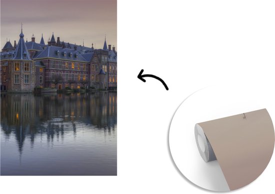 Papier peint photo vinyle - Vue de la tourelle à La Haye largeur 150 cm x hauteur 220 cm - Tirage photo sur papier peint (disponible en 7 tailles)