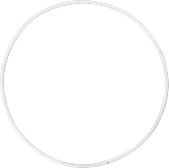 Creotime Metalen draad ring, d: 15 cm, cirkel, 10 stuks
