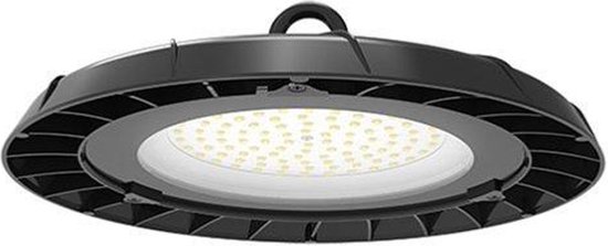 10 stuks 100 W UFO led-werkplaatslamp, 6500 K, koudwit, met houder, Blivrig 10.000 lm, industriële hanglamp, IP65, waterdicht, 144 leds, hoge baai, plafondspot, voor magazijn, fabriek