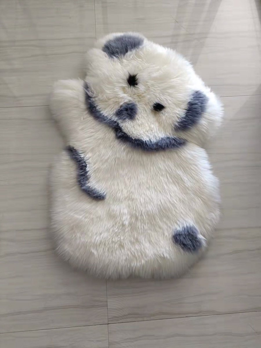 Fine Asianliving 100% Genuine Real Sheepskin Rug Koala 60x90cm