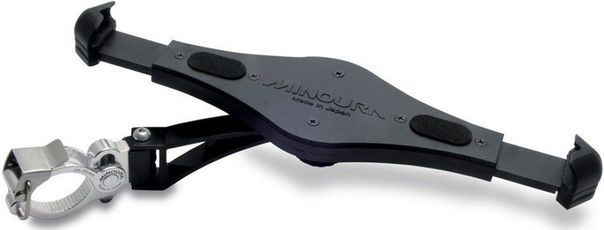 Minoura tablethouder fiets - universele tablet houder voor stuur - 9.7 inch