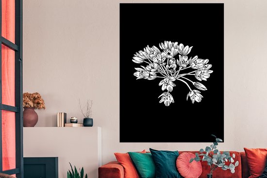 Affiche Fleurs - Bouquet - Vintage - 120x180 cm XXL