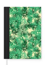 Notitieboek - Schrijfboek - Jungle - Patronen - Camouflage - Notitieboekje klein - A5 formaat - Schrijfblok