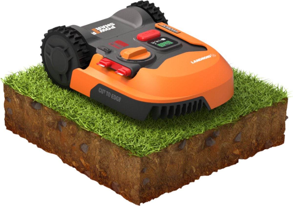 Afbeelding 3 van Worx Landroid M500 Robotmaaier Geschikt voor oppervlakte (max.) 500 m²