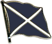 Pin broche speldje van vlag Schotland 20 mm - Feestartikelen
