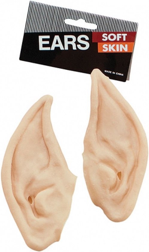 Puntoren - 2x stuks - elfen verkleed oren - elfenoren - verkleedaccessoires - kerst of carnaval