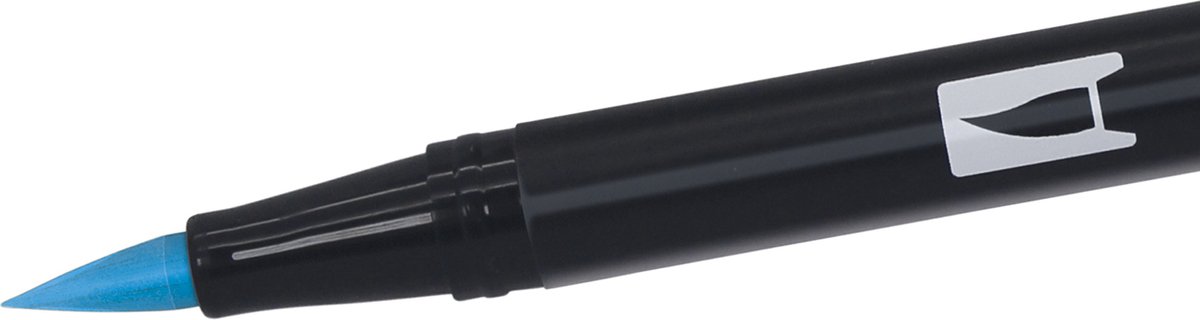 Tombow Brush pen - ABT 515 - Dual Brushpen - Light Blue - Blauw — afbeelding 3