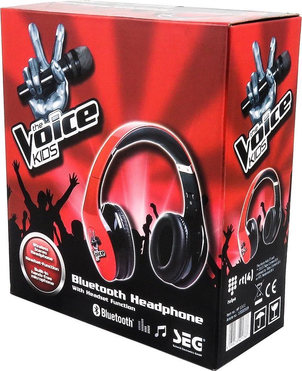 Voice Kids Bluetooth Stereo Hoofdtelefoon | bol.com