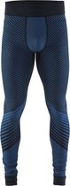 Craft Active Intensity Pants M 1905340 - Sportbroek - Black/Sweden Blue - Heren - Maat S