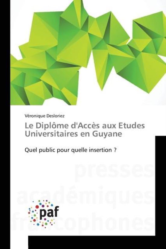 Omn.Pres.Franc.- Le Diplôme d'Accès Aux Etudes Universitai ... - cover