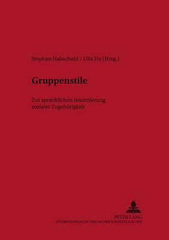 Gruppenstile - cover