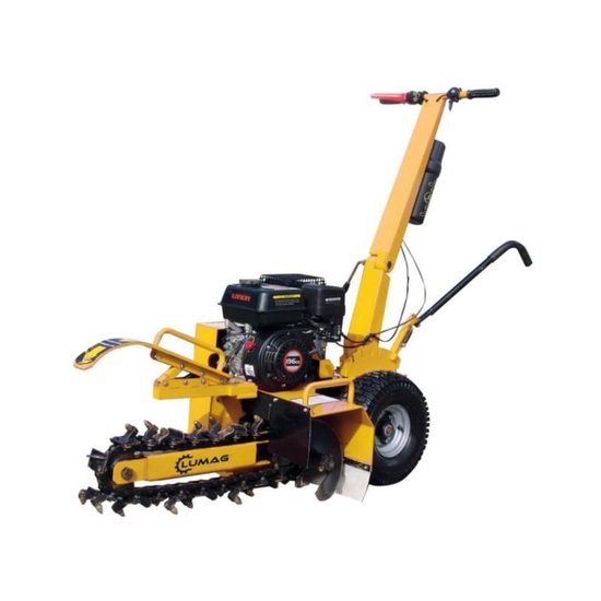 Lumag GF-450 grond sleuvenfrees | benzine kabelfrees — afbeelding 5