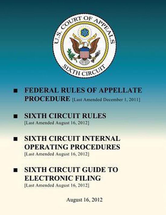 Federal Rules of Appellate Procedure, U S Court of Appeals 9781489550699 Boeken
