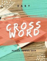 Easy Crossword Puzzle Books 2019