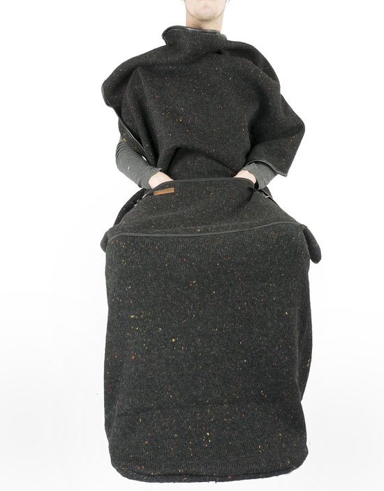 Vertrek afbreken spoel Cozy-deken met voetenzak | bol.com