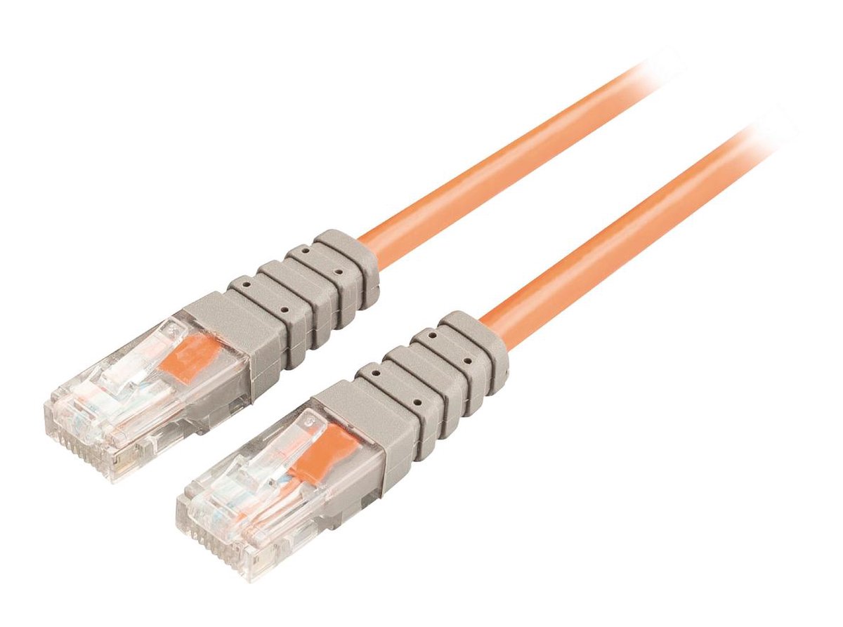 Bandridge BCL7400 - Cat 6 UTP-kabel - RJ45 - 0.5 m - Oranje