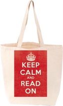 Keep Calm and Read On TOTE FIRM SALE