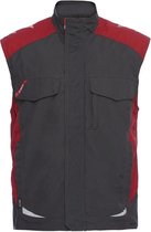 F. Engel 5810-254 Service Vest Antraciet/Rood maat XL