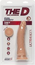 Thin D - 7 Inch - Ultraskyn - Flesh - Realistic Dildos