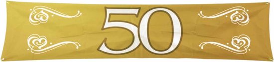 50 jaar jubileum banner