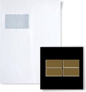 Mozaïek STAAL S-Bauhaus-Ti-GM Collectie Bauhaus titaan Gold hoogglanzend